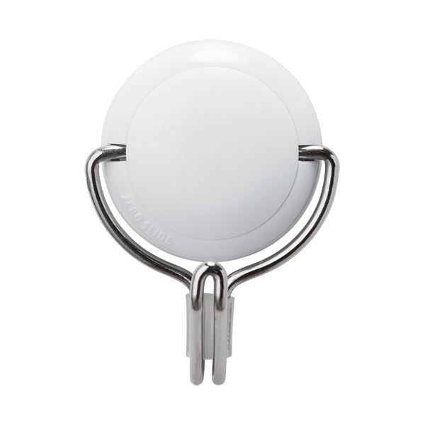 (まとめ) マグエックス マグネットフックゼロスライド M 白 MZR-6W-CT 1個 【×10セット】