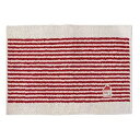 【40個セット】 カーサ 洗えるマット レッド 45×60cm(マット)(3)