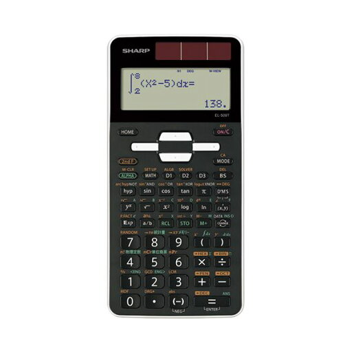 (まとめ)シャープ 関数電卓 EL-509T-WX【×2セット】 (まとめ)シャープ 関数電卓 EL-509T-WX【×2セット】