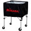 MIKASA（ミカサ）器具 ボールカゴ 屋外用（フレーム・幕体・キャリーケース3点セット） ブラック 【BCSPHL】