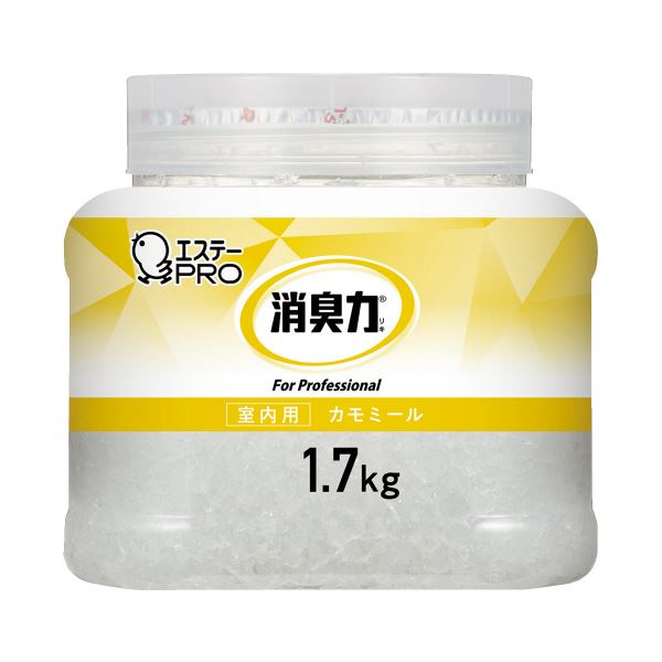 エステー 消臭力 業務用 室内用ゲル 本体 カモミール 6個 送料無料！