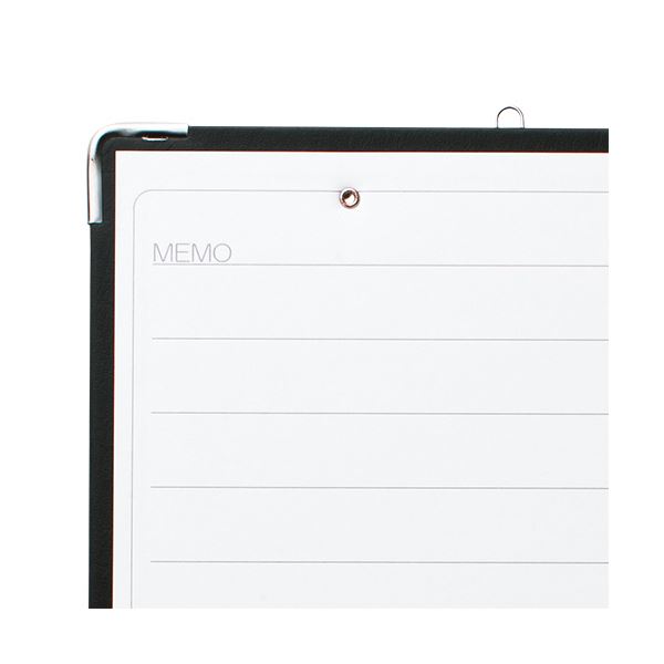 (まとめ) TANOSEE 用箋挟 B5ヨコ ブラック 1枚 【×30セット】