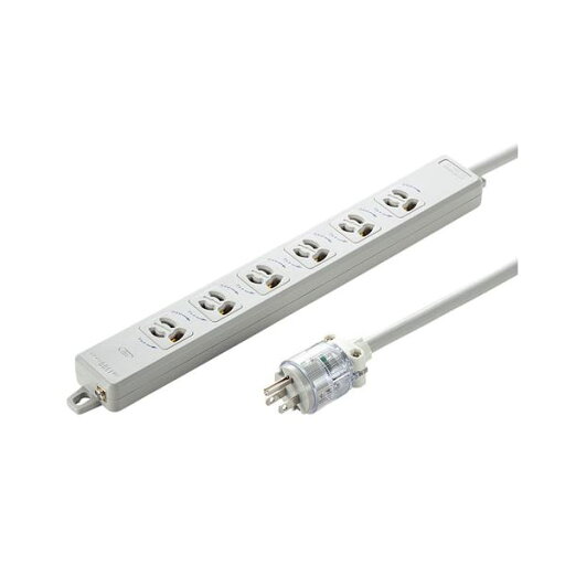 サンワサプライ 医用接地プラグ付き電源タップ TAP-HPM6-5W サンワサプライ 医用接地プラグ付き電源タップ TAP-HPM6-5W