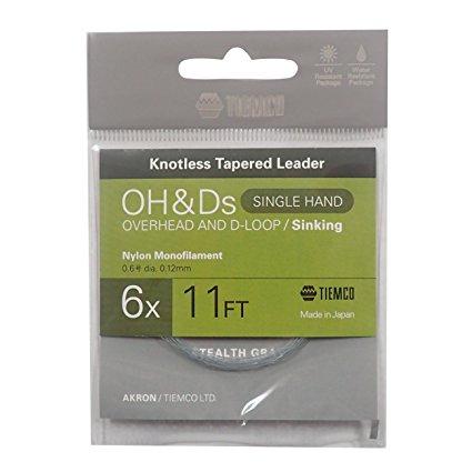 【ティムコ(TIEMCO)】TIEMCO OH＆Dリーダーシンキングシングル11FT 0X 　送料込み！