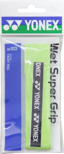 ヨネックス　ウエットスーパーグリップ　品番：AC103　カラー：シトラスグリーン（309） 　送料込み！