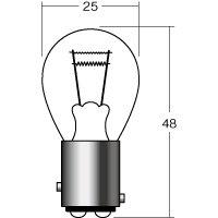 M＆Hマツシマ　1P3402 12V 10/5W 1ケパック 　送料込み！