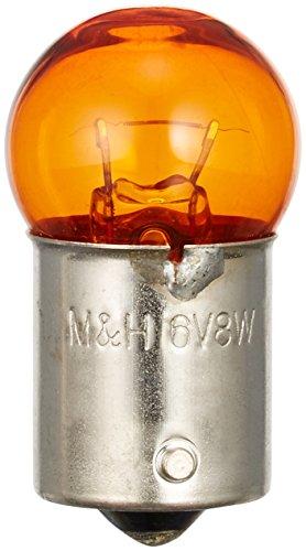 M＆Hマツシマ　1P5007OR 6V 8W オレンジ 1ケパック 　送料込み！