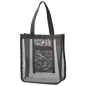 TANOSEE メッシュバッグ B5 黒 1個 　送料込み！