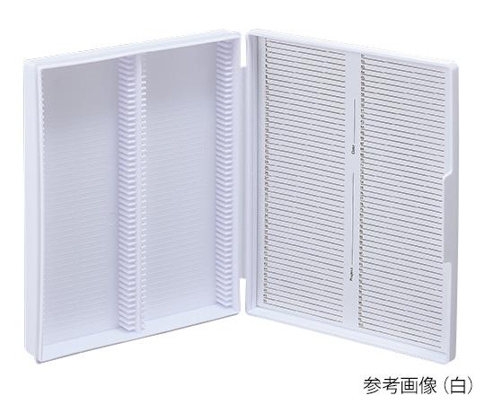 顕微鏡スライドボックス 赤82024-6083-288-02 　送料込み！