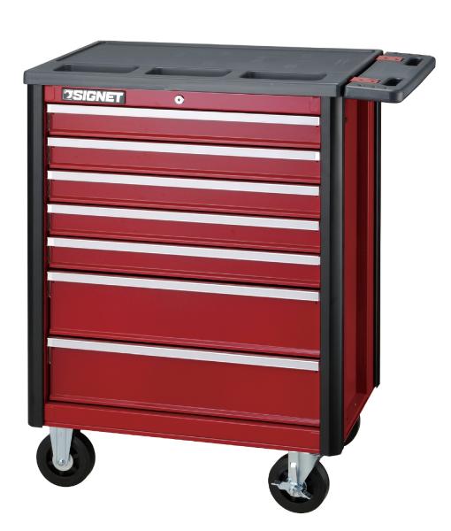SIGNET(シグネット) 54066 ヘビーローラーキャビネット7段 (レッド) 000856854066 　送料込み！