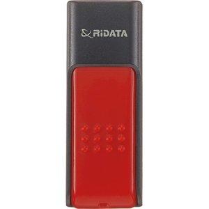 ラベル付USBメモリー 8GB レッド/ブラック(RDA-ID50U008GBK/RD) 　送料込み！