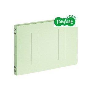 TANOSEE フラットファイルE(エコノミー) A5ヨコ 150枚収容 背幅18mm グリーン 1パック(10冊)(OSFE-A5E-G) 　送料込み！