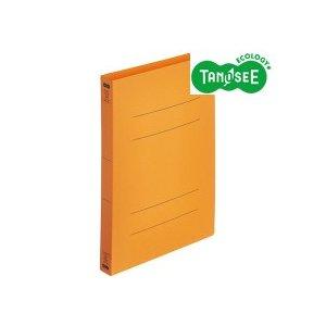 Rakuten - TANOSEE フラットファイル厚とじ(PP) A4タテ 250枚収容 背幅28mm オレンジ 1パック(5冊)(OPFW-A4S-OR) 　送料込み！