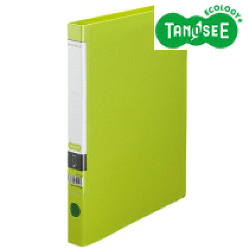 TANOSEE Oリングファイル A4タテ 2穴 150枚収容 背幅32mm ライトグリーン 1冊(CRFSA4S-LG) 送料込み！