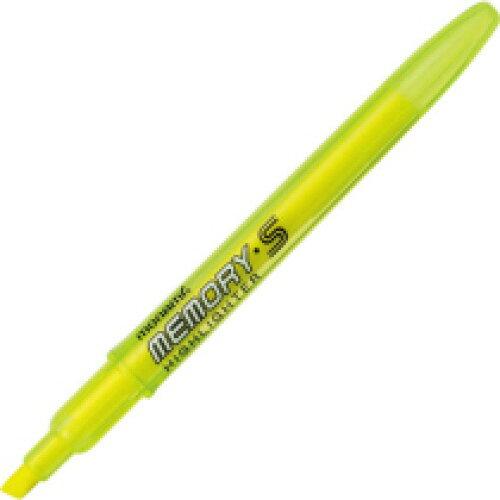 モナミ 蛍光ペン MEMORY・S HIGHLIGHTER 黄 18407 1本(18407) 　送料込み！