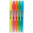 モナミ 蛍光ペン MEMORY・S HIGHLIGHTER 5色セット(黄・桃・橙・緑・水) 18444 1パック(18444) 送料込み!