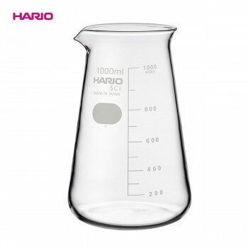 CB1LSCIHARIO コニカルビーカー 目安目盛付 1000ml8557580 　送料込み！