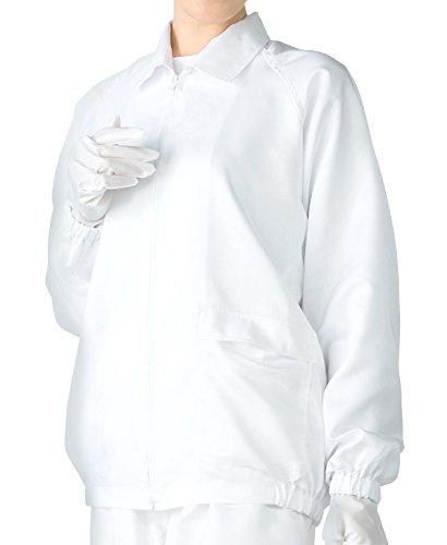 無塵衣AS203C　上衣　ホワイト　LNCGH0386986-7524-13 　送料込み！