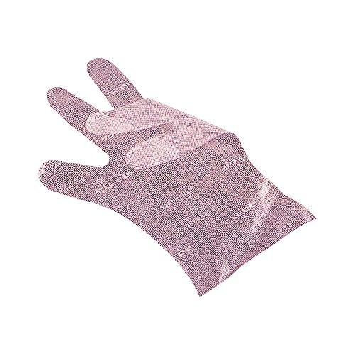 サクラメンエンボス手袋デラックスピンクL 100入 　送料込み！