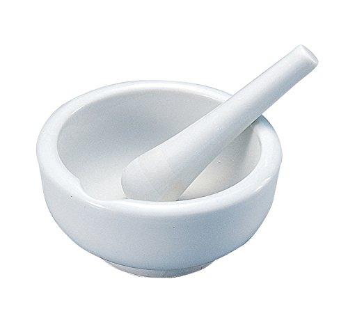 6-549-03磁製乳鉢　φ120mm　　乳棒付き