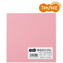 TANOSEE 単色おりがみ うすもも 20枚入(TGK-04P) 　送料込み！