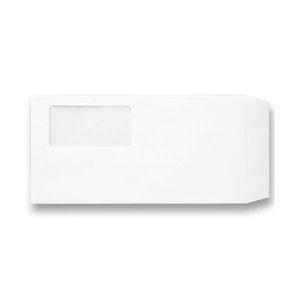 信封 - TANOSEE 窓付封筒 長3 80g ホワイト 100枚入(FN3-100W) 　送料込み！