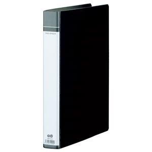 TANOSEE　30穴バインダー（貼り表紙）　A4タテ　100枚収容　背幅42mm　黒 　送料込み！