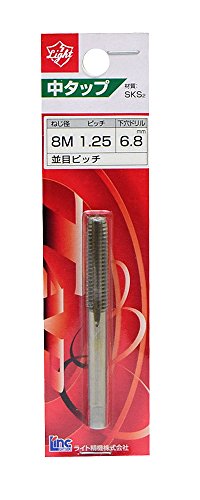 中タップ 8×1．25