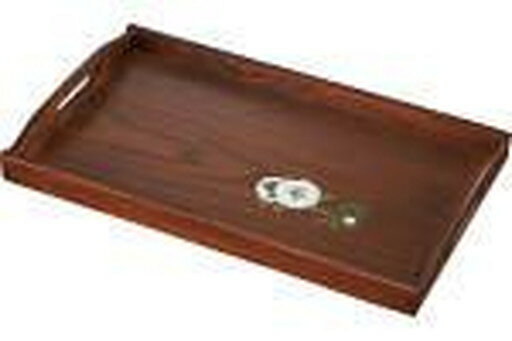 加賀蒔絵　椿　木製長手盆　　 BT－3 　送料込み！(4.0)