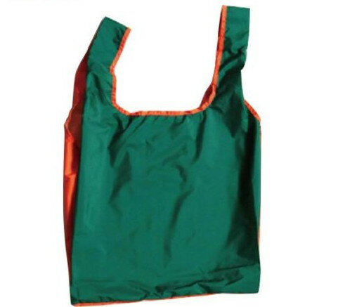 KIND BAG エコバッグ Bicolour Green＆Orange(1個)