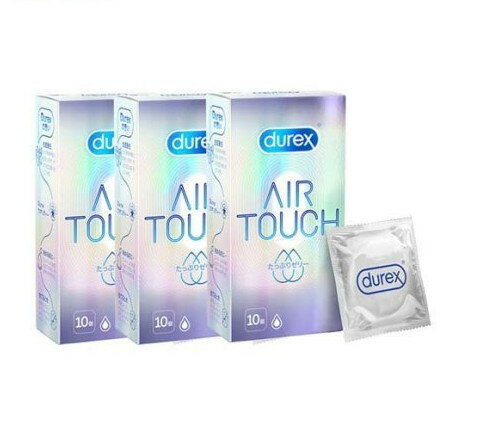 デュレックス コンドーム エアタッチ たっぷりゼリー(10個入*3箱セット)【durex(デュレックス)】