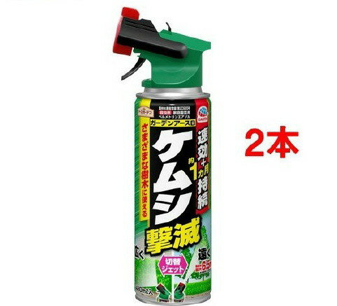 アースガーデン ケムシ撃滅 切替ジェット(480ml*2本セット)【アースガーデン】