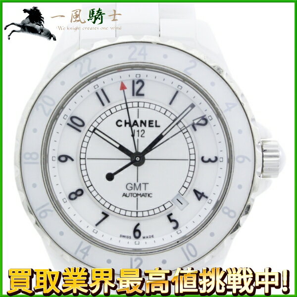 117775【中古】【CHANEL】【シャネル】J12　42mm　H2126　ホワイトセラミック×S ...