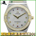 115293【中古】【OMEGA】【オメガ】コンステレーション アイリス 1360.79　SS×K18PG　純正ダイヤベゼル 　ホワイトシェル文字盤　電池式omega　マルチ宝石　レディース時計