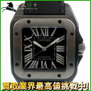 128551【中古】【CARTIER】【カルティエ】サントス100LM　W2020010　カーボンコ ...