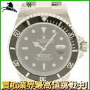 125806【中古】【ROLEX】【ロレックス】サブマリーナ　デイト　16610　P番　SS　ブラック(黒)文字盤　自動巻きrolex　オートマチック　ステンレス　メンズ時計