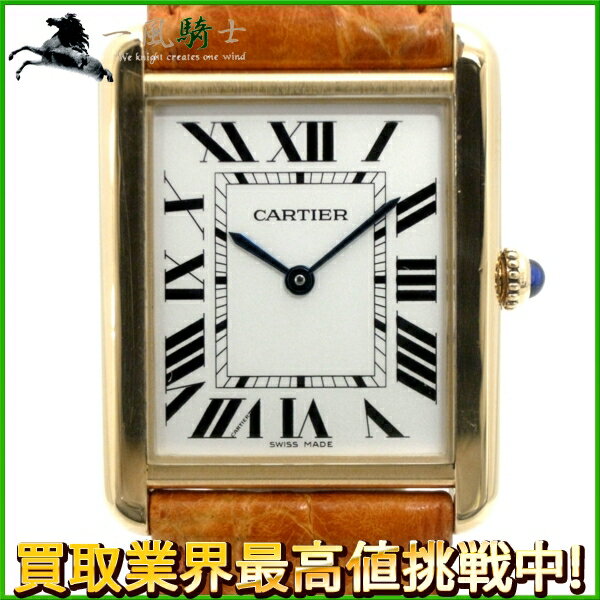 111144【中古】【CARTIER】【カルティエ】タンクソロLM　YG×SS　シルバー文字盤　電池式cartier　メンズ時計のサムネイル