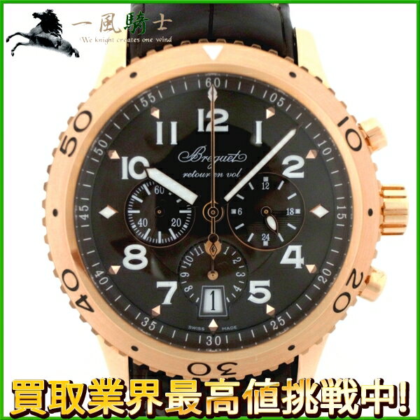 141128【中古】【BREGUET】【ブレゲ】タイプ XXI 3810BR/92/9ZUPGx革　 ...