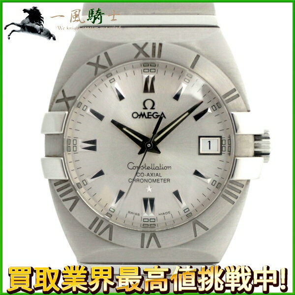 138319【中古】【OMEGA】【オメガ】コンステレーション　ダブルイーグル　1501.30　SS　シルバー文字盤　自動巻きomega　箱保付き　メンズ時計