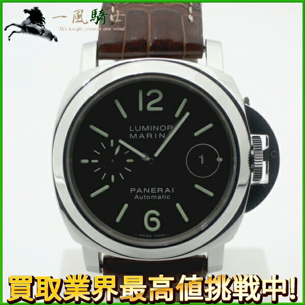 146638【中古】【PANERAI】【パネライ】ルミノールマリーナ　PAM00104　E番　SS× ...