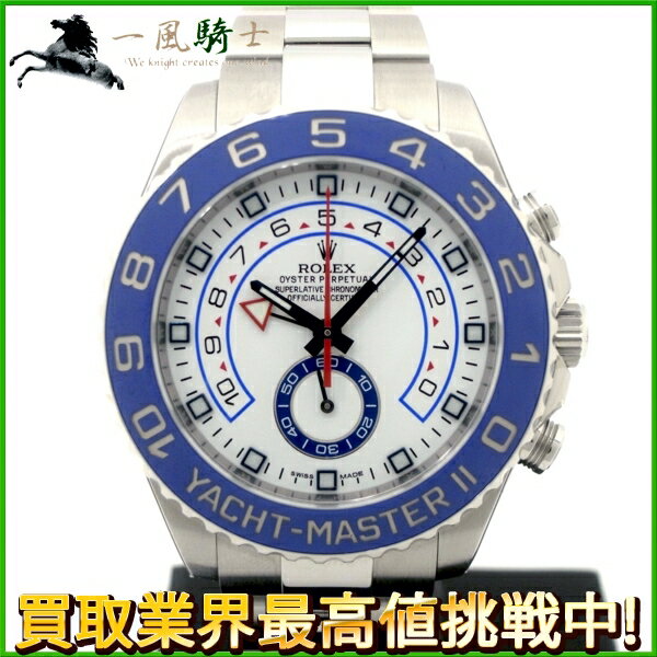 157051【中古】【ROLEX】【ロレックス】ロレックス ヨットマスターII 　116680　　ランダム　SS　自動巻　保証書付きRolex　メンズ時計