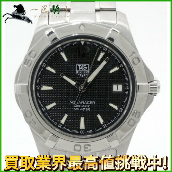 164609【中古】【TAGHEUER】【タグホイヤー】アクアレーサー　WAF2110.BA0806