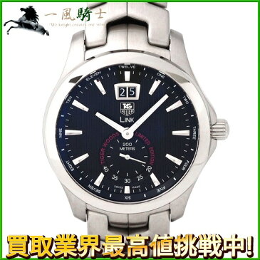 162433【中古】【TAG HEUER】【タグ・ホイヤー】リンク タイガーウッズ　WJF1010　黒文字盤　SS　QZ　箱　世界6000本限定