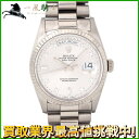 206782【中古】【ROLEX】【ロレックス】デイデイト　18239A　W番　グレー文字盤　10Pダイヤ　WG