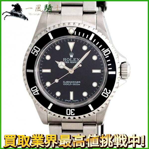 209367【中古】【ROLEX】【ロレックス】サブマリーナ　14060M　F番　黒文字盤　SS