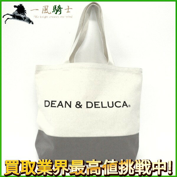 216827【新品】【DEAN&DELUCA】【ディーンアンドデルーカ】トートバッグ　 キャンバス　コットン100%　グレー　171588dean&deluca　エコバッグ　マタニティバッグ【中古】も多数出品中!!のサムネイル