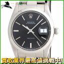 204259【中古】【ROLEX】【ロレックス】オイスターデイト　6694　88番台　黒文字盤　SS