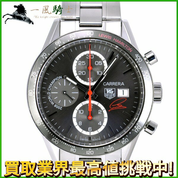 228271【中古】【TAGHEUER】【タグホイヤー】カレラ ルイス ハミルトン限定 　CV201 ...