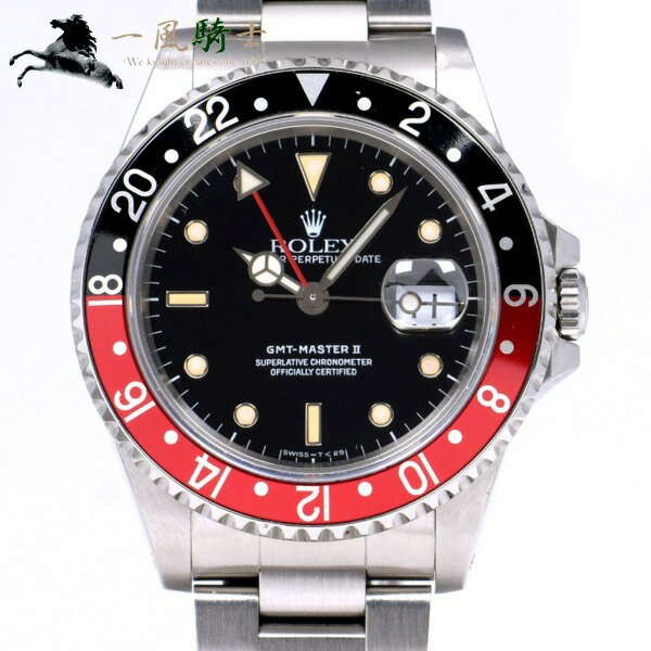 258240【中古】【ROLEX】【ロレックス】GMTマスターII　16710　L番