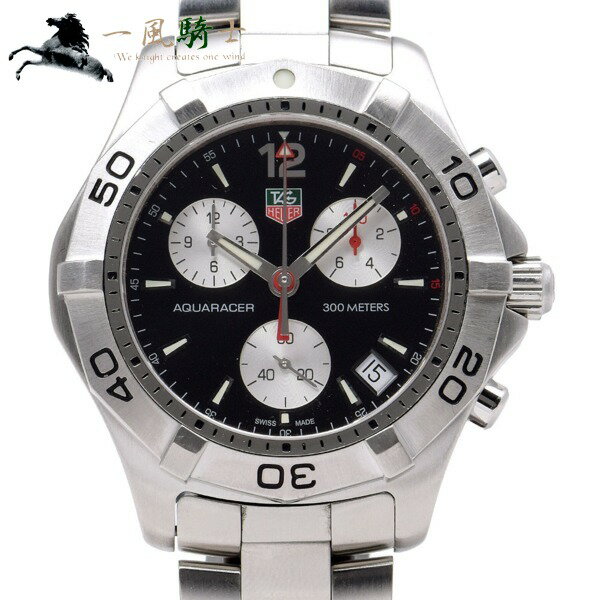 265685【中古】【TAGHeuer】【タグホイヤー】アクアレーサー クロノグラフ　CAF1110 ...